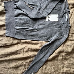 Zara Basic Knot Sweater